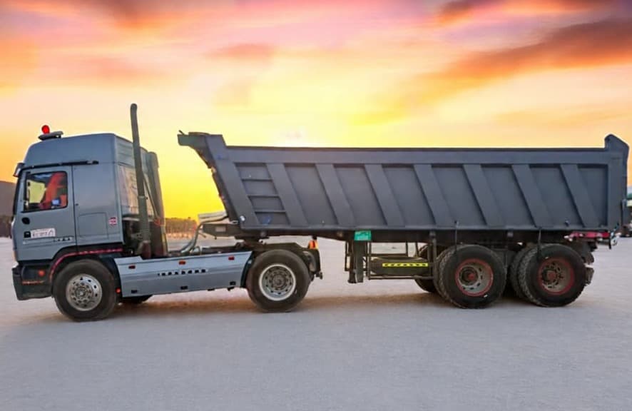 35 CBM Tipper Truck Waste Disposal in Dubai